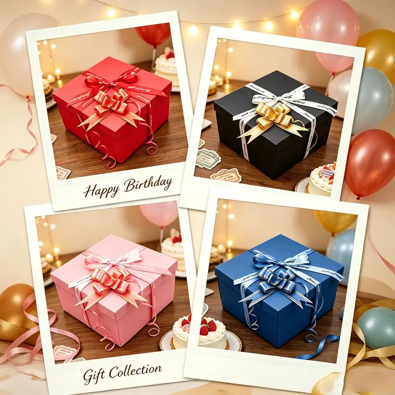 Explosive Gift Box Set, Surprise Photo Box, Creative DIY Scrapbook Accessories, Snack Holder, Couple Gifts, Romantic Gift Box, Birthday, Valentine's Day, Mother's Day