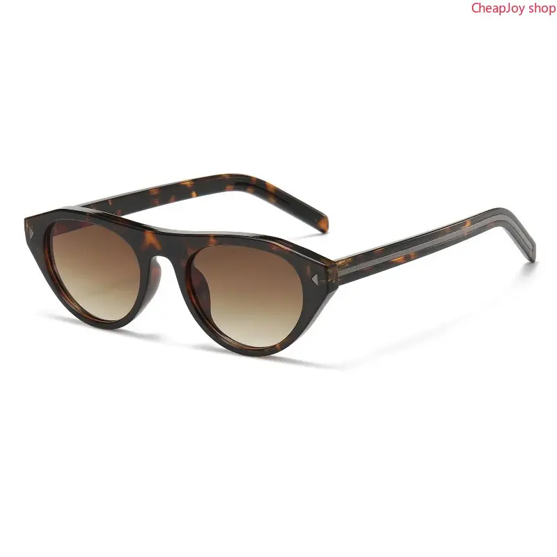 2pcs  Retro Small Oval Sunglasses for Women Men, Y2K Vintage Narrow Round Cateye Shades, UV400 Protection Summervibes