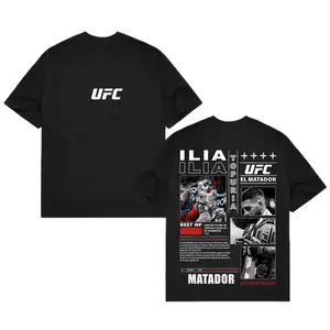 [ 🥊 Sale Up To 50%]Ilia Topuria TEE, MMA Graphic Tee, UFC Champion Shirt, Gym Wear, Gift for Fighters, Sports Apparel Menswear day shirt