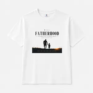 Fatherhood T-Shirt – Best Father’s Day Gift, Dad Tee, Real Talk & Real Stories – 200g Cotton