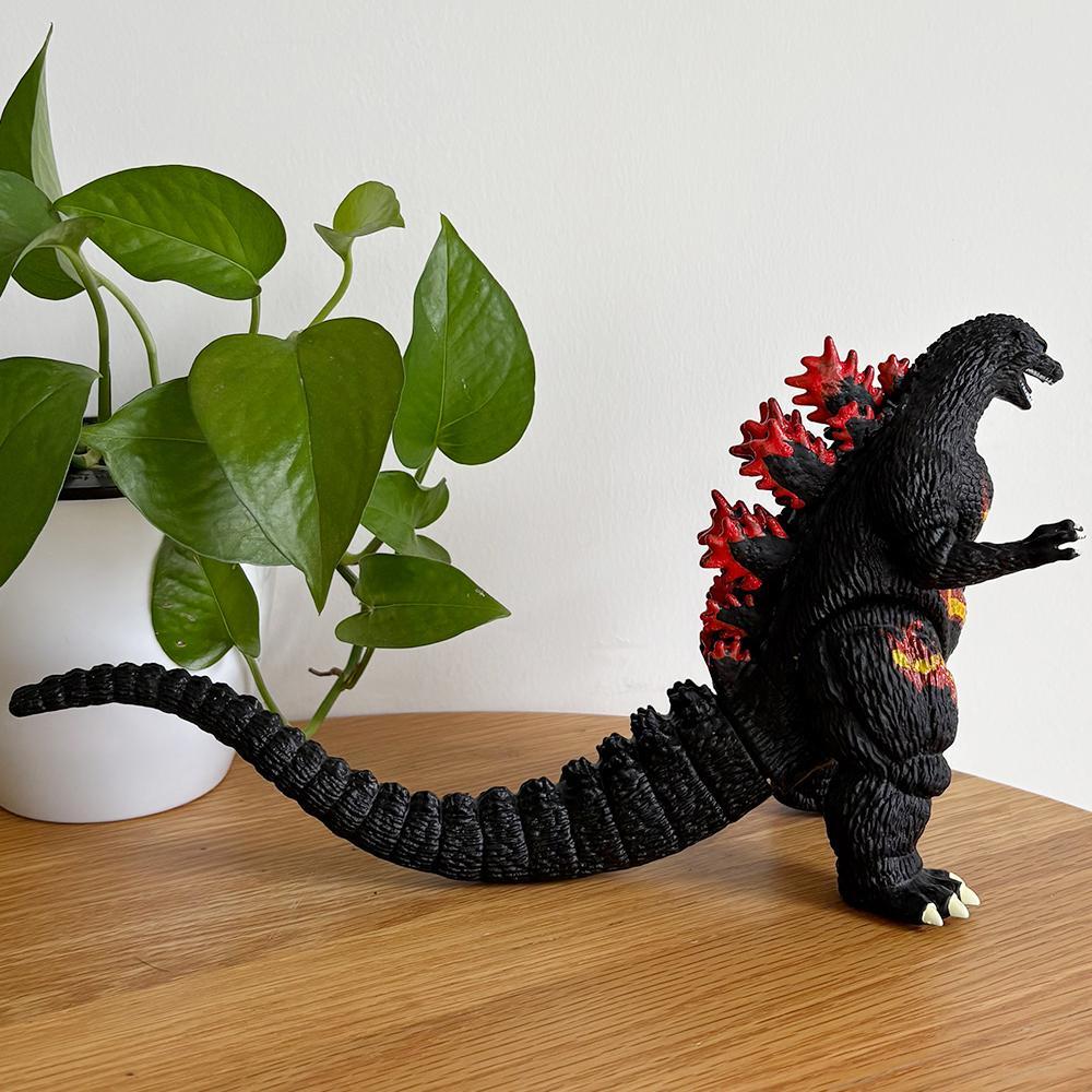 New Burning Godzilla Model Anime Figurine Dinosaur Action Figure Collectible Doll