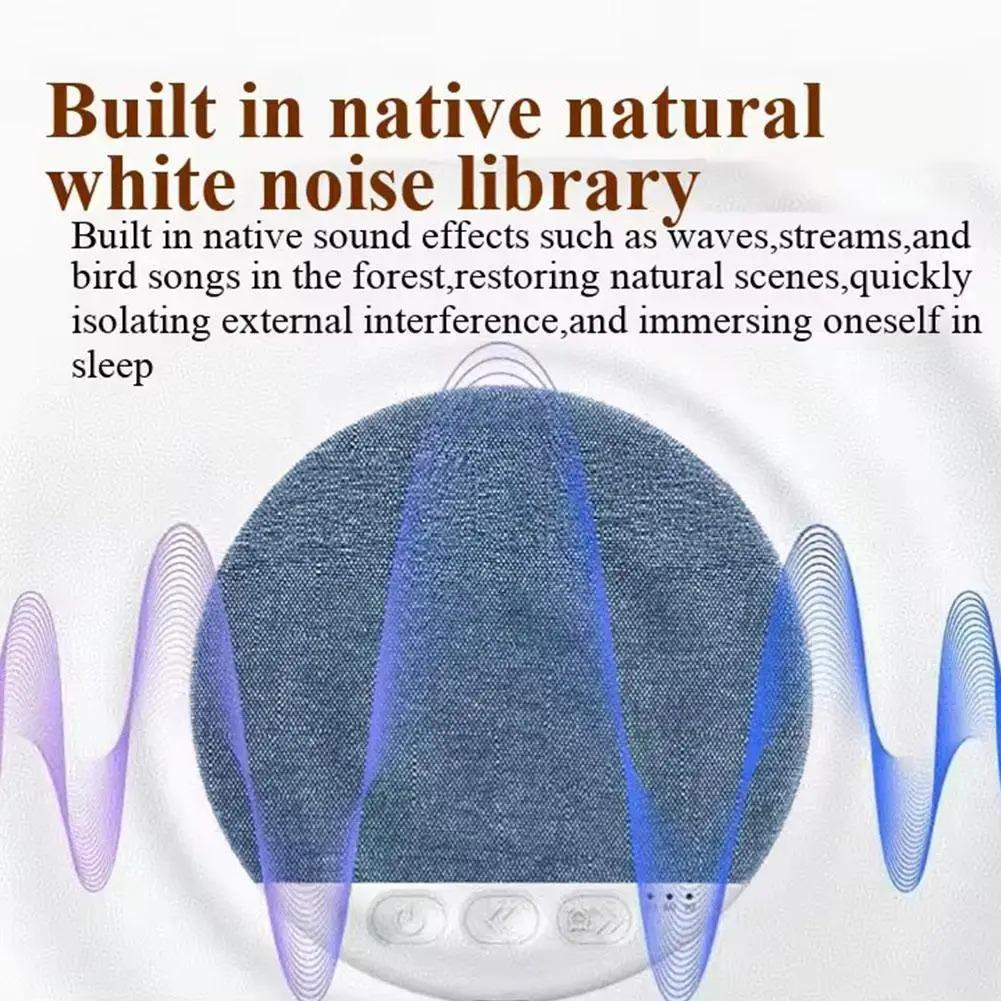Mini Sleeping Bluetooth 5.4 Speaker Under Pillow Sound Machine With White Noise, 30/60/90 Min Timers, HiFi Stereo Sound Mini Sleeping Bluetooth 5.4 Speaker Under Pillow Sound Machine With White Noise, 30/60/90 Min Timers, HiFi Stereo Sound