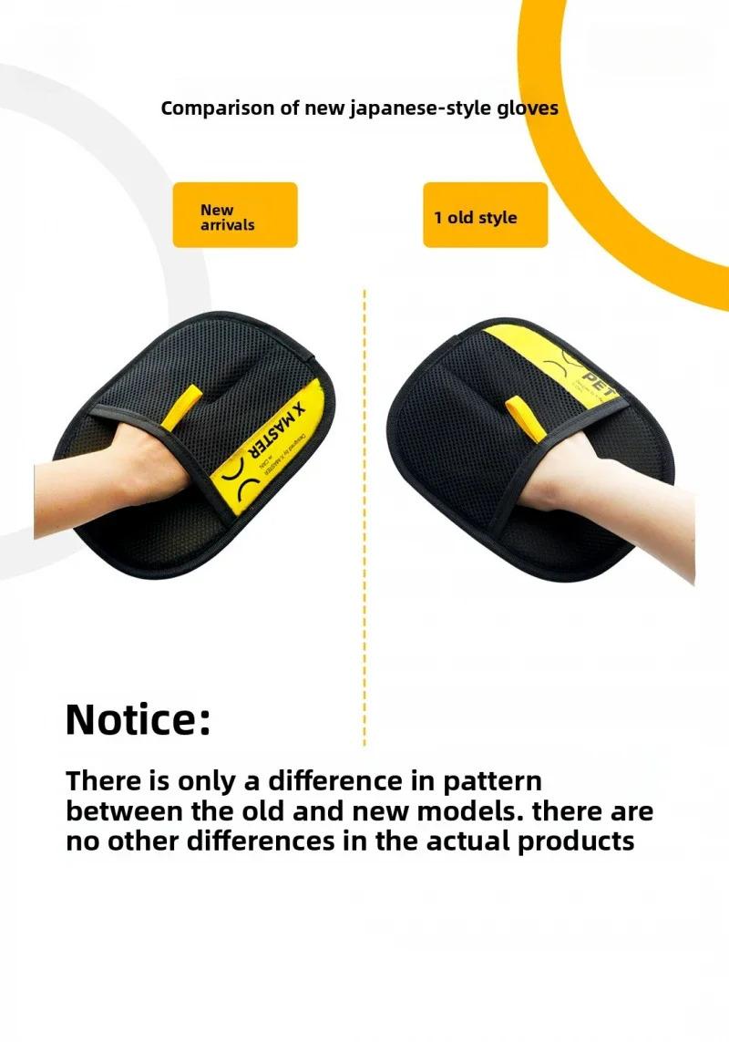 Upgrade Large Pet Hair Removal Grooming Gloves Static Fur Remover for Cat Dog Sofa Carpet Clothes