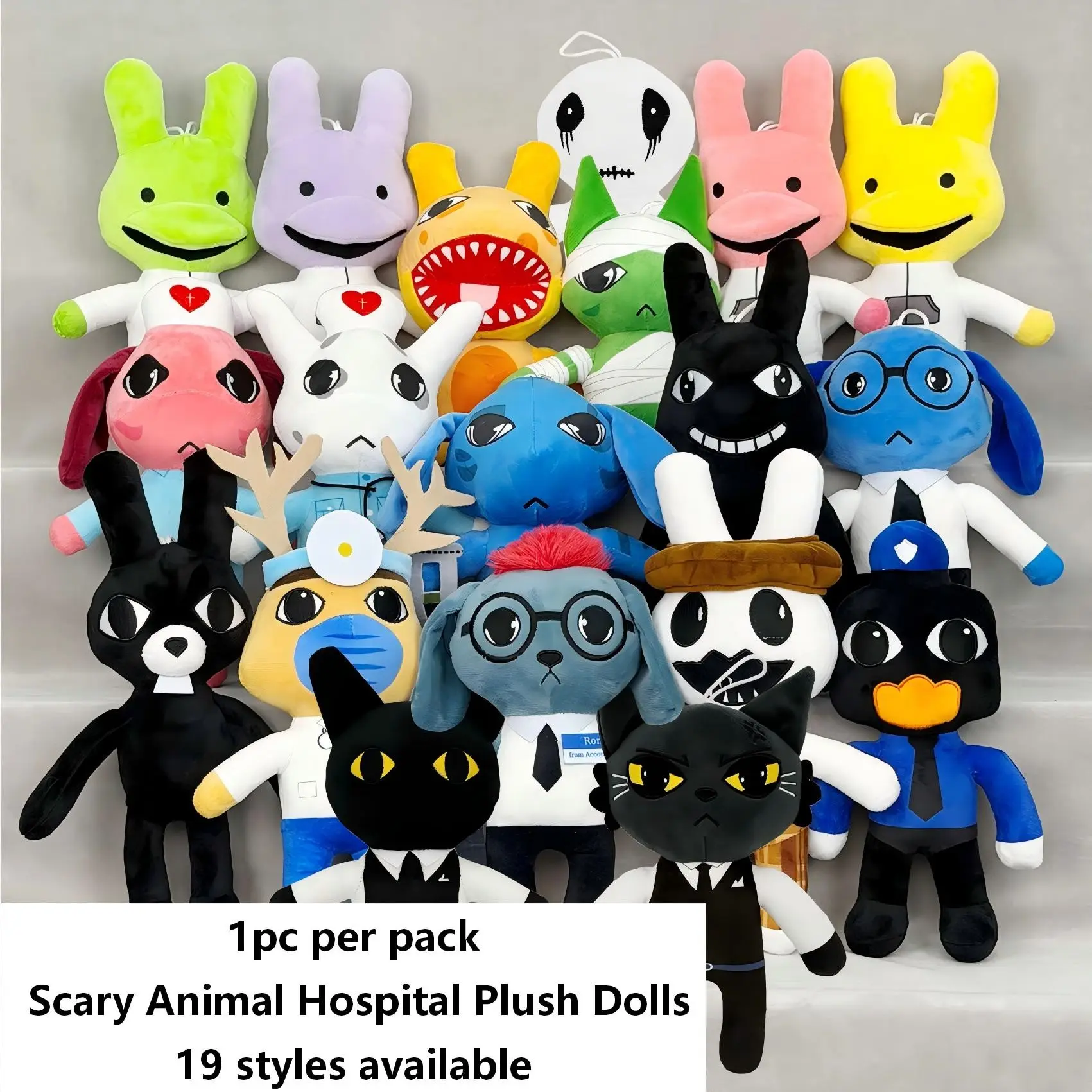Animal Hospital Plush Doll Toy, Soft and Cozy Animal-Themed Gift, Perfect for Kids' Playtime, Ideal Present for Children