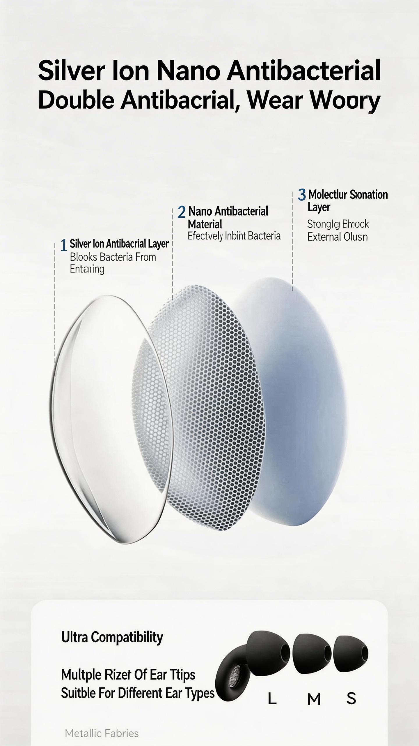 Sleep Earplugs Made Of Soft Silicone,Reusable And Suitable For Sensitive Hearing. Ideal For Work, Travel, And Concerts, With Ear Tips Designed For Sleep,AGC Noise Reduction Technology, -56dB Deep Noise Reduction,Perfect Gift,Party Gift,Hearing Protection