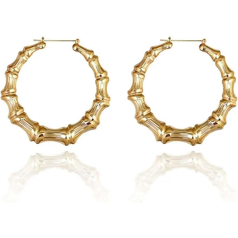 Hoop Earrings  Metal   Earrings  Hop Chunky  Big Hoop Earrings Exaggerated Pride Outfits for Women