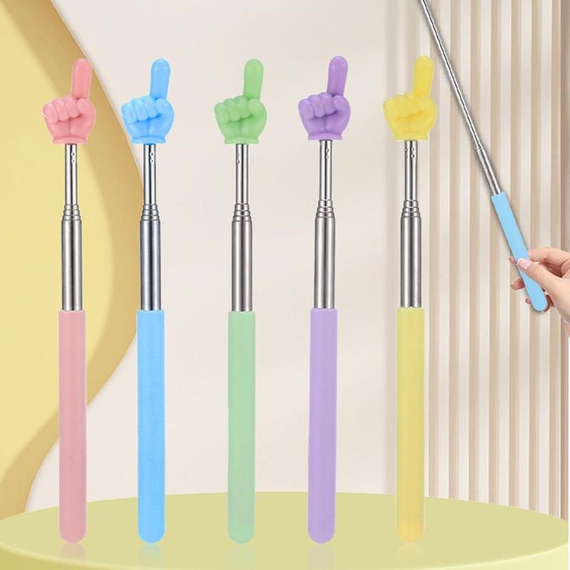 Telescopic Teacher Pointer, 1 Count Mini Telescopic Classroom Pointer, Retractable Hand Indicator Rod, Suitable for Teachers, Classroom Supplies, Office Accessories