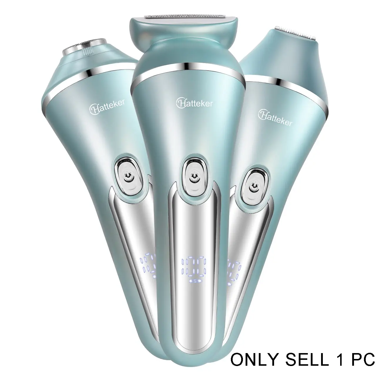 Bikini Trimmer for Women , Electric Razors for Silk Skin,Cordless Body Shaver for Trip,Replaceable Lady Facial Razor, IPX7 Waterproof&Easy Cleaning, Ceramic Blade,  Portable Body Hair Trimmer for Arms Legs Underarms, Travel Trimmer