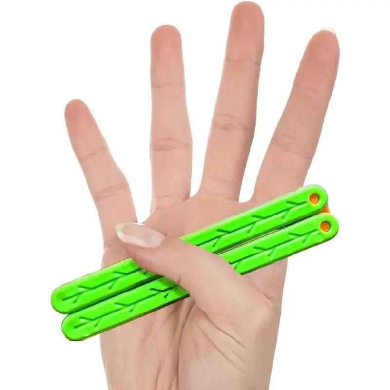 Carrot Butterfly Decompression Toy, Stress Relief Fidgeting, Rich Colors & Original Shape, 3D Printed Sturdy Toy, Large Size Ideal for Relaxation