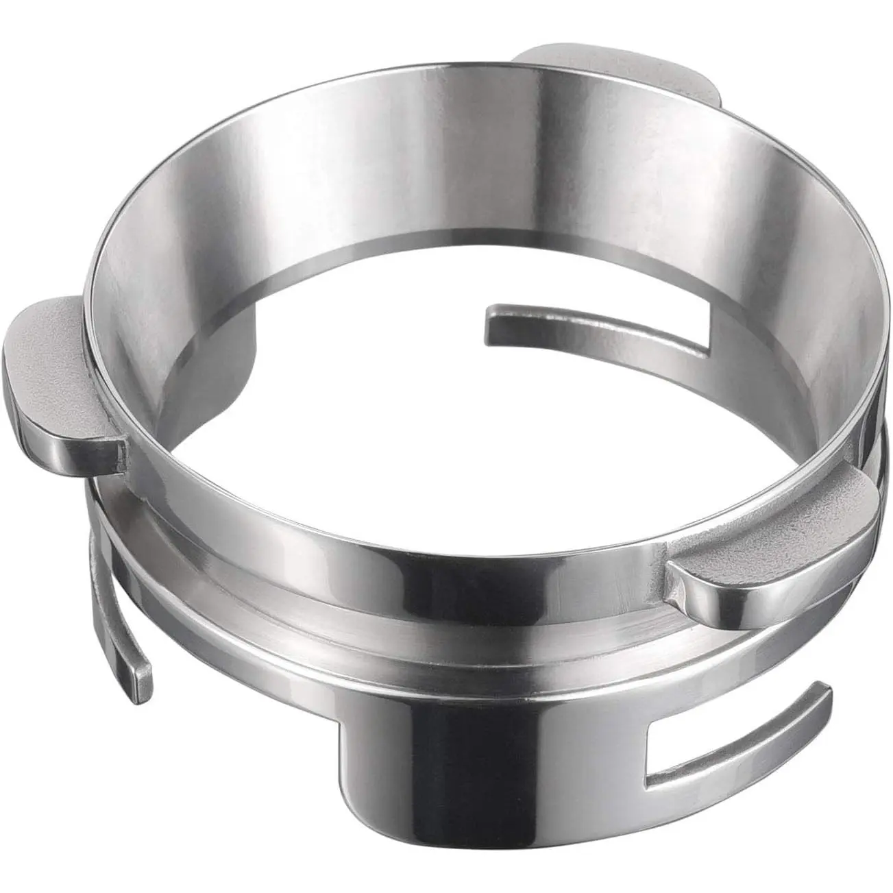 Hands-Free Dosing Funnel, 54mm Dosing Funnel with Grinder Trigger Compatible with Breville 54mm Portafilters