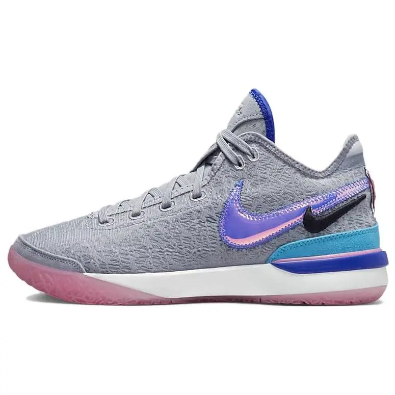 Nike LeBron NXXT Gen Zoom Basketball Shoes for Men – Stylish, Versatile, Low-Top Grey Verifiable, with credentials and supporting global authentication