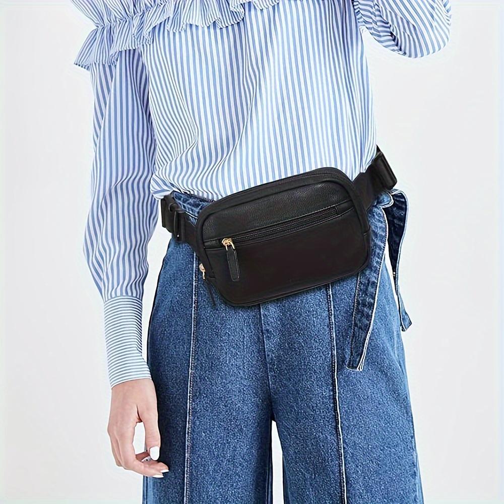 Lightweight Durable Mini Waist Bag with Adjustable Shoulder Strap, Unisex Crossbody Fanny Pack for Outdoor Sports, Fitness & Daily Casual Wear women handbags luxury designer tote real