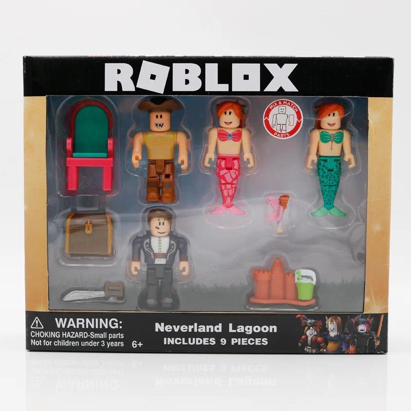 Roblox Game Robot World Champion Style Toy Set with Accessories Plastic Cartoon Character Children's Gift for Christmas popular