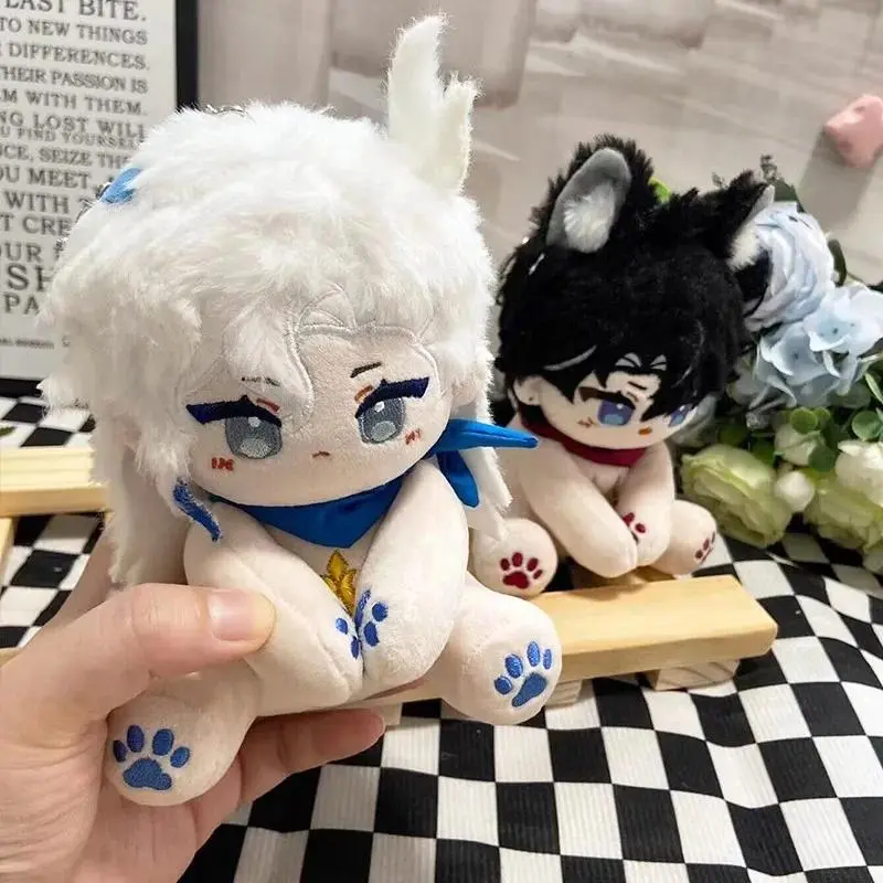 15cm Plush doll Genshin Impact Anime Games stuffed toy Alhaitham Kaveh Lyney Focalors Neuvillette Wriothesley toy gift Doll