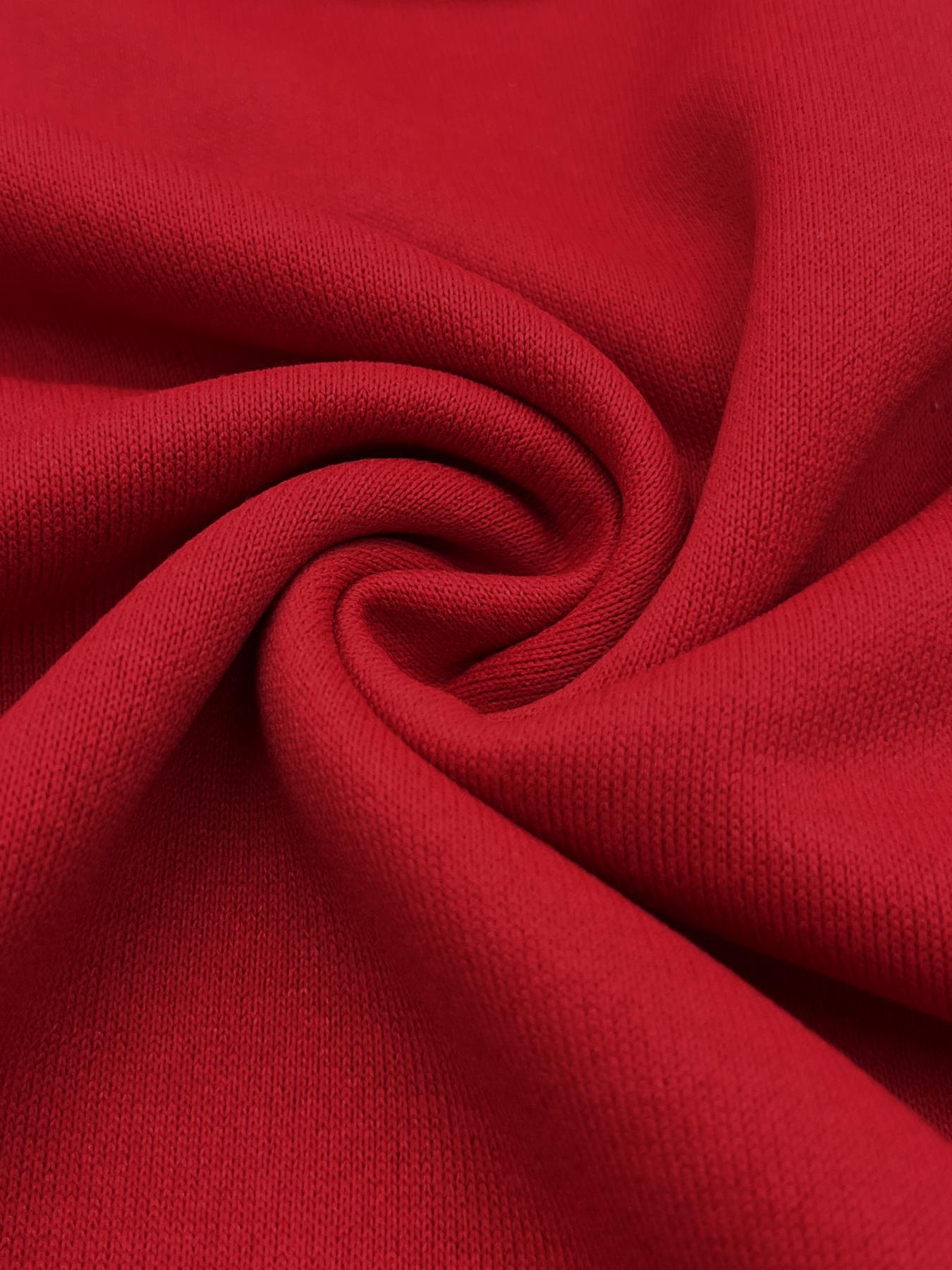 Women's Long Sleeve Hoodie Set, Christmas Cartoon Print Sweatshirt & Pants, Casual Fitted for Fall & Winter