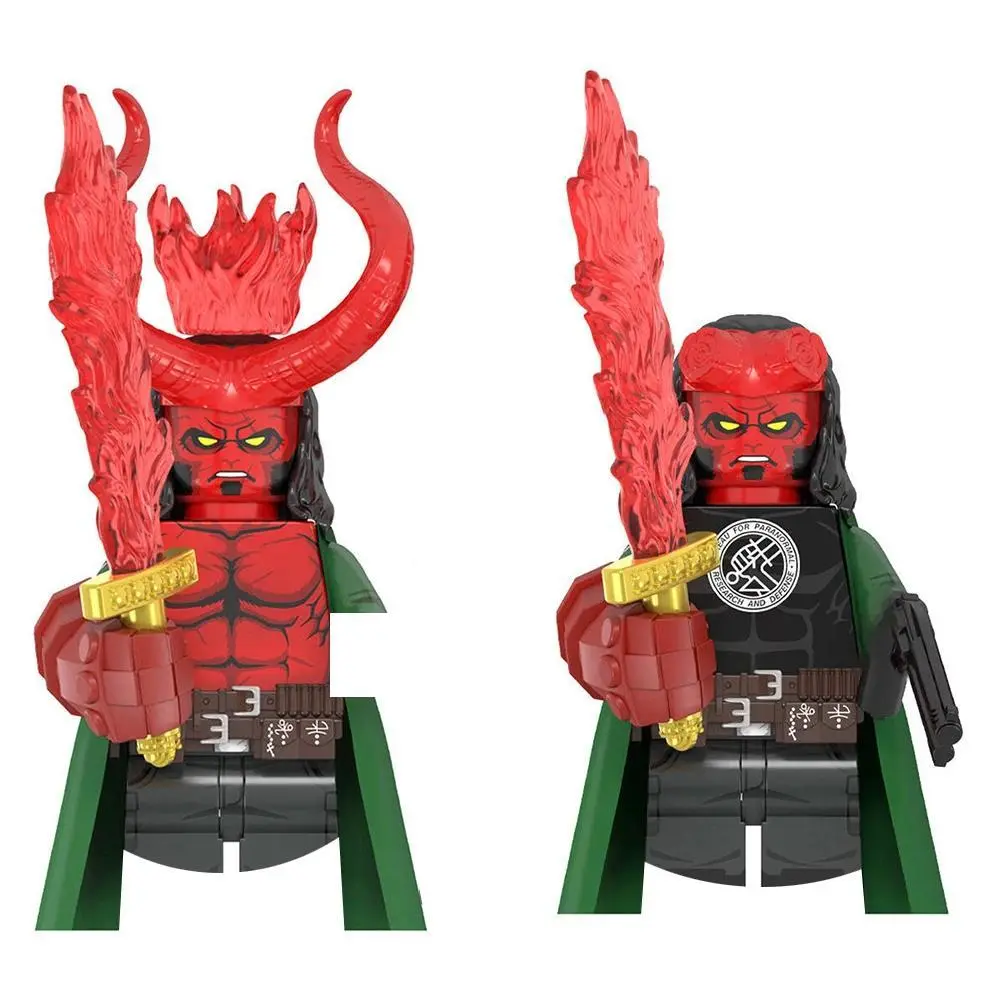 2026 new hot item WM2421 WM2422 MOC building blocks model - TV, film and animation series "Hell" - Demon assembly building blocks gift