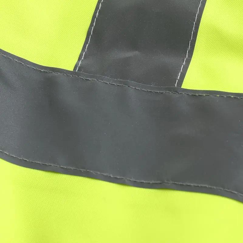 Mens High Visibility Reflective Jackets Waterproof Safety Jacket with Pockets Hi Vis Yellow Coats with Black Bottom Suitable for Cold Weather Work Construction（gift）.