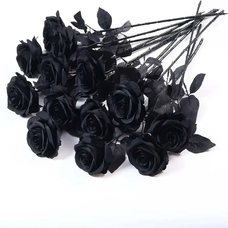 6pcs Rose Artificial Flowers, Silk Velvet Fake Roses for Home Wedding Decor, Pearl Rose Pure, Elegant Floral Arrangements, Faux Flowers for Vase