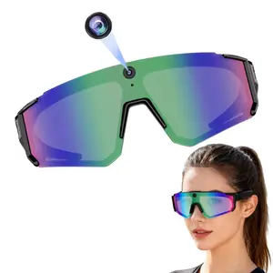Women’s Sport Smart Glasses with 4G Memory, 8MP Camera,1200P Video Recording, Build-in Myopia Inner Frame,Bluetooth Call ,Music Control ,AI Translation, 260Mah Battery, IP64 Waterproof,AI Glasses