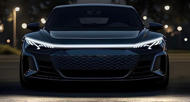 Nilight LED Hood Light Strip, 70Inch Flexible Car Hood Light Waterproof Dynamic Startup Daytime Running Light for Cars, SUVs, Trucks, White