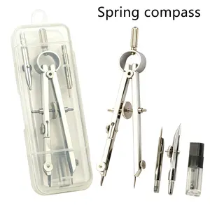 Spring Divider Calipers, Medical Ecg Measurement Tool, Mechanical Engineering Drafting Instrument, Metal Circle Drawing Geometric Tools