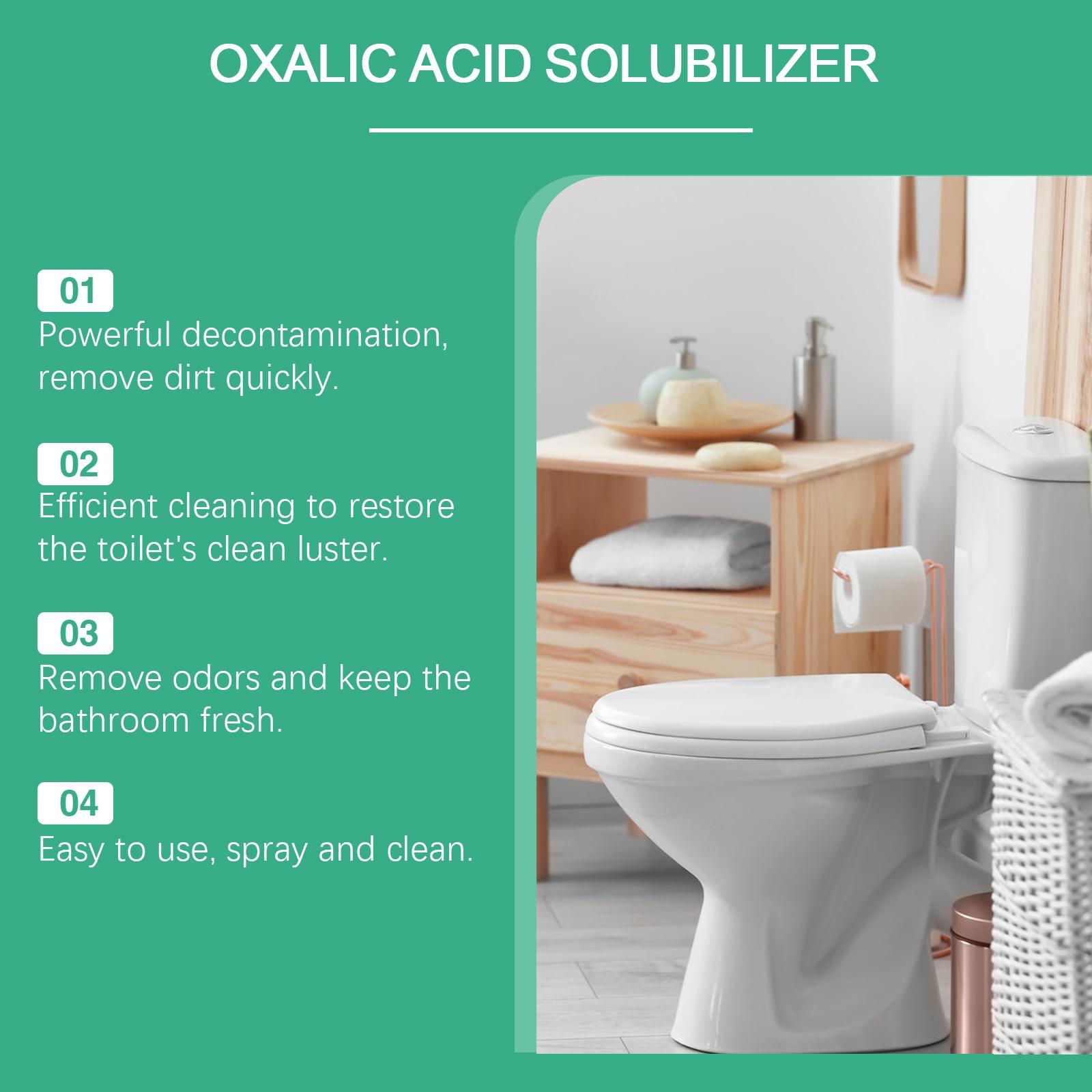 Jue-Fish Toilet Toilet Decontamination Cleaner, Multi-Effect Dirt Dissolver Toilet Tile Cement Floor Decontamination