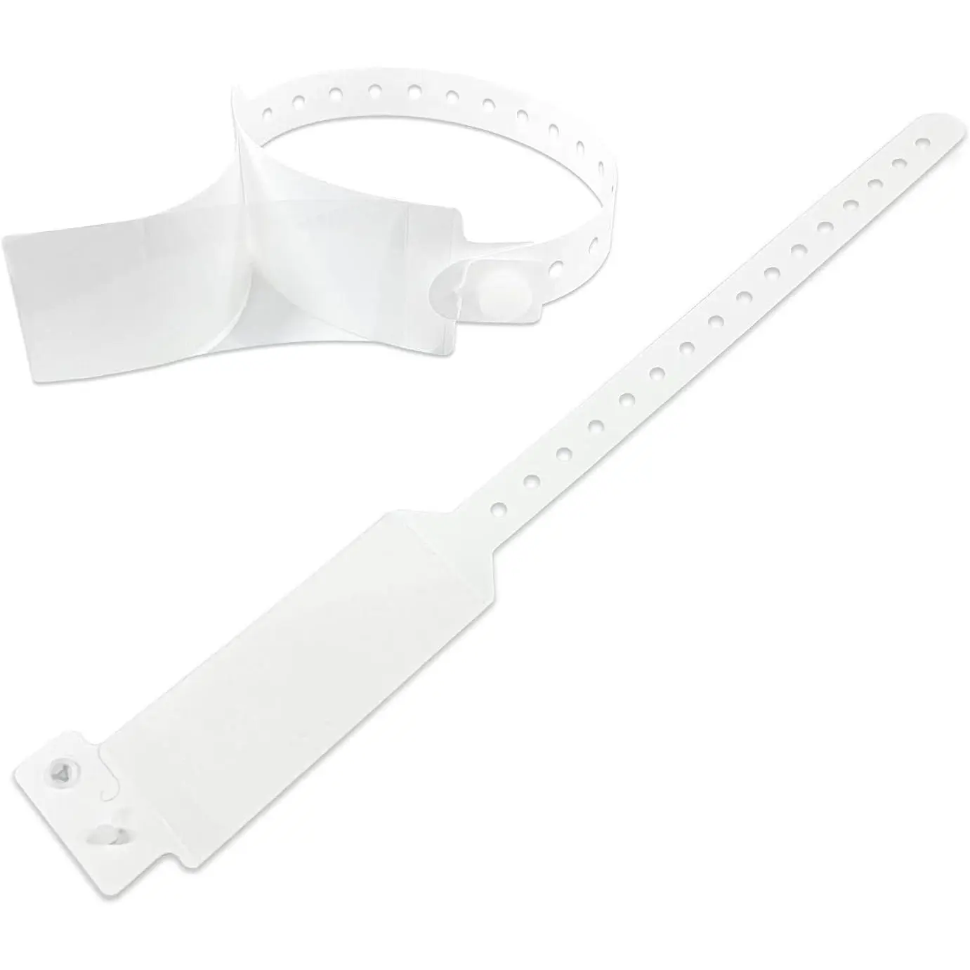 White 250Pack   Bands Plastic Wristbands | ID Wristbands  Adult-Sized Shield Wristband,   Wristbands, Plastic Disposable