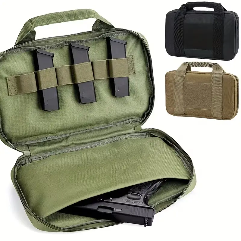 Tactical Gun Bag Oxford Cloth Outdoor New Tactical Handheld Gun Bag, Multi-Functional Invisible Portable Magazine Gun Bag