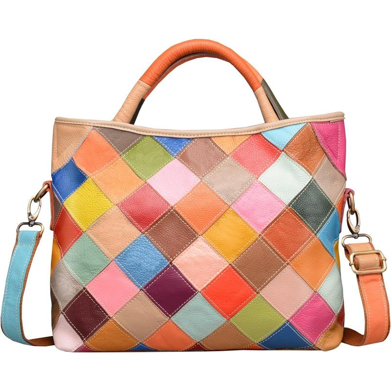 Handbags Colorful Purses for Women Crossbody Bag Multi-color Tote Purse Designer Hobo  Bag