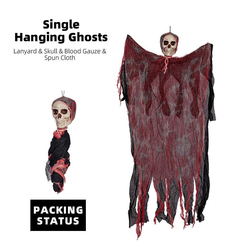 Ghost Cape, 1 Count Bloody Ghost Cape, Festive Decoration, Hanging Decoration for Home, Party, Festival, Party Decoration, Party Gift