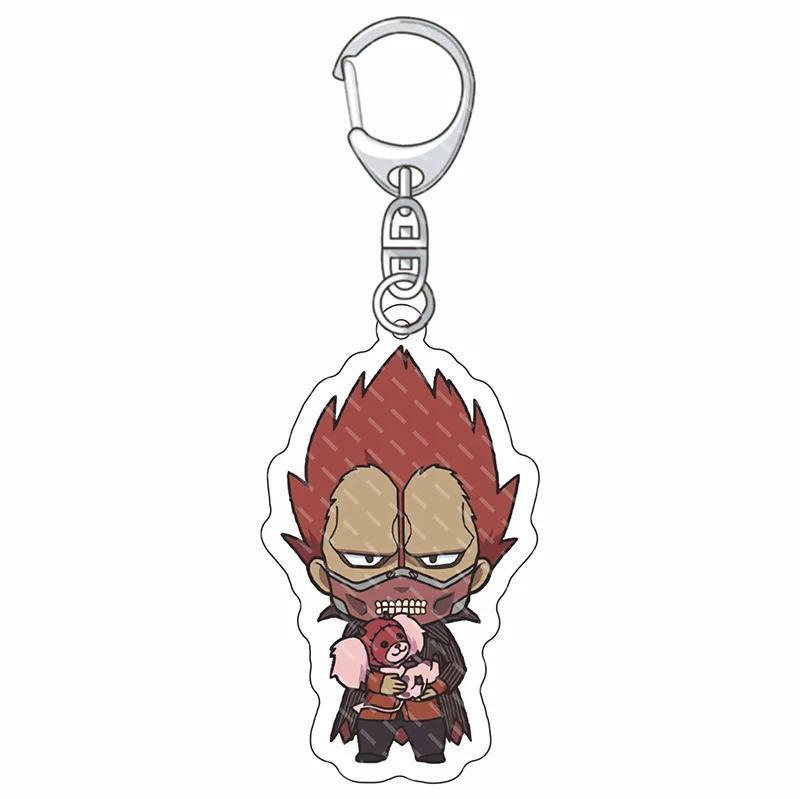 Fashion Anime Dorohedoro Keychain Cosplay Charm Keyring Acrylic Figure Key Chain Phone Pendant Halloween Decor Boy Girl's Party