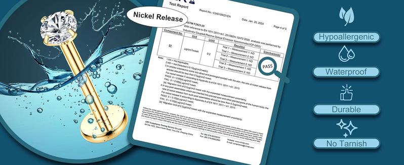 LOLIAS 20G 18G 16G Threadless Nose Studs Rings for Women Men 316L Surgical Steel Push in Flat Back Earrings CZ Lip Labret Nose Rings Studs Cartilage Helix Conch Medusa Nostril Tragus Piercing Jewelry 6mm 8mm 10mm Length