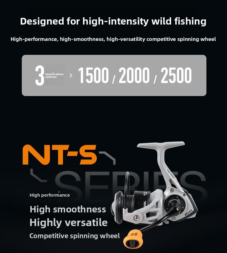 Yongshun MR.REEL BFS Spinning Reel, Ultralight Smooth Powerful Long Cast No-Gap Fishing Reel with Metal Handle