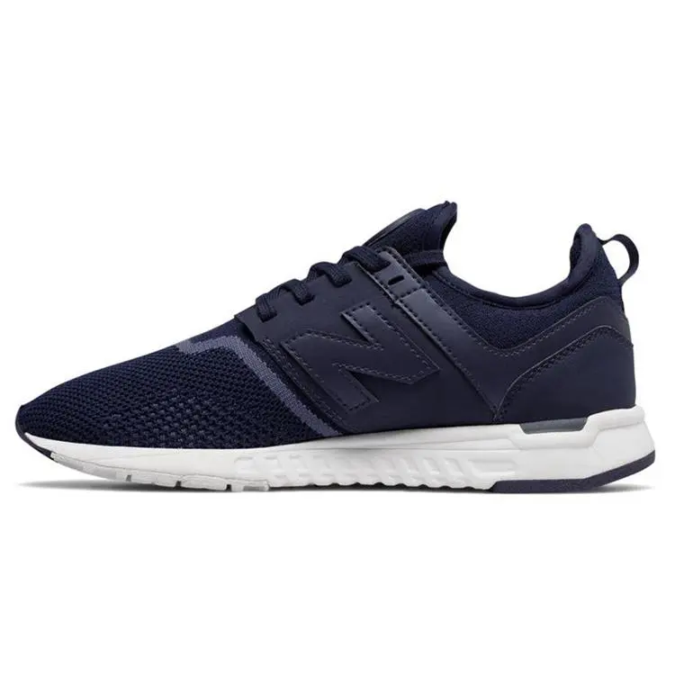 New Balance Nb 247 Retro Mesh Fabric Synthetic Leather Low Top Casual Running Shoes WRL247EA