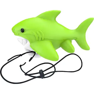 Shark-Shaped Floating Anchor Marker Buoy High-Visibility & Durable PVC Anchor Float for Kayaks, Boats & Jet Skis – Lightweight & Easy to Use Prevents Anchor Accidents in Shallow Water