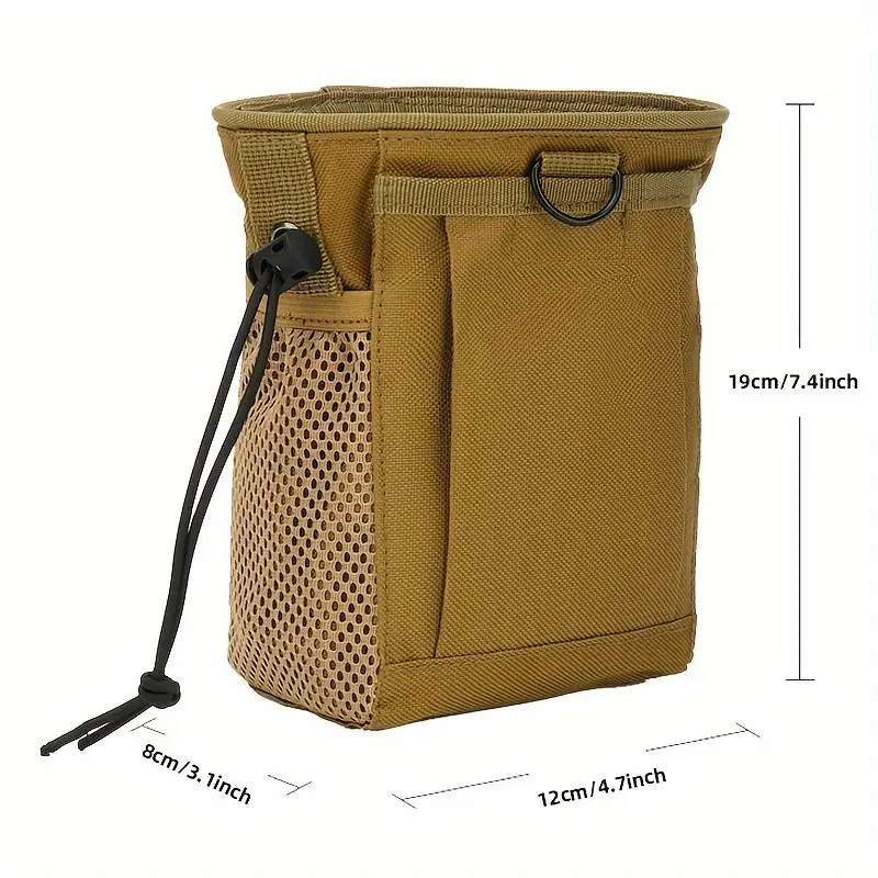 [MOLLE Storage Bag] Outdoor MOLLE Storage Bag, Multifunctional Sports Waist Pack, Portable Tool Bag, Belt-Worn Slingshot Small Storage Pouch, Tactical Bag