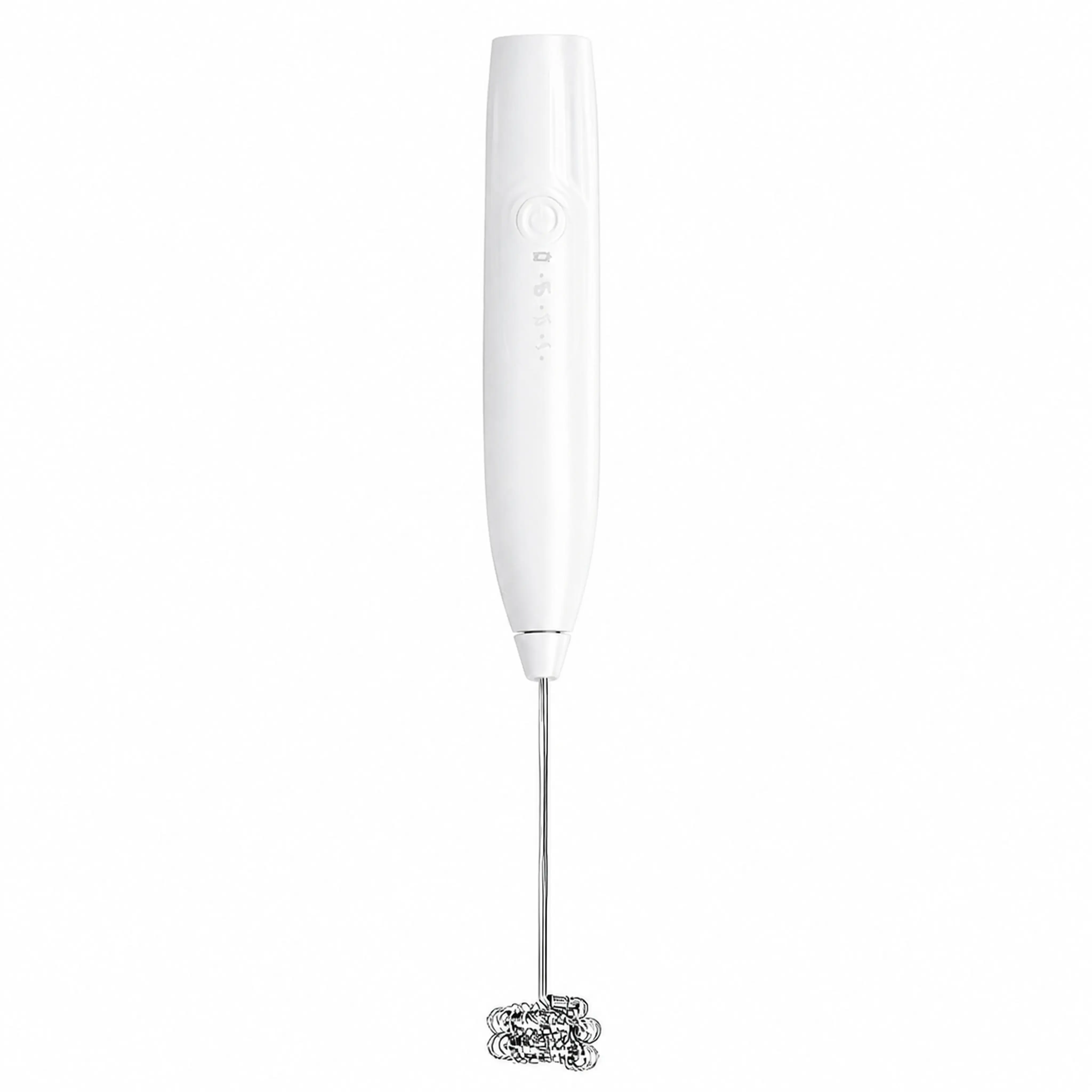 Rechargeable Handheld Electric Milk Frother, Detachable with 2 Stainless Steel Beaters, Easy Clean Mixer for Latte Cappuccino Matcha, for Home Coffee & DIY Drink Lovers