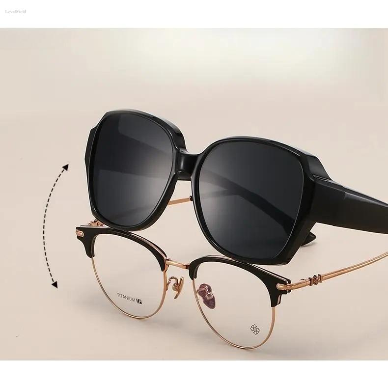 4-Pack Oversized Fit Over Polarized Sunglasses for Men Women – UV400 Protection Large Square Frame Over Glasses Sunglasses, Anti-Glare Shades for Driving Outdoor Travel Daily Wear