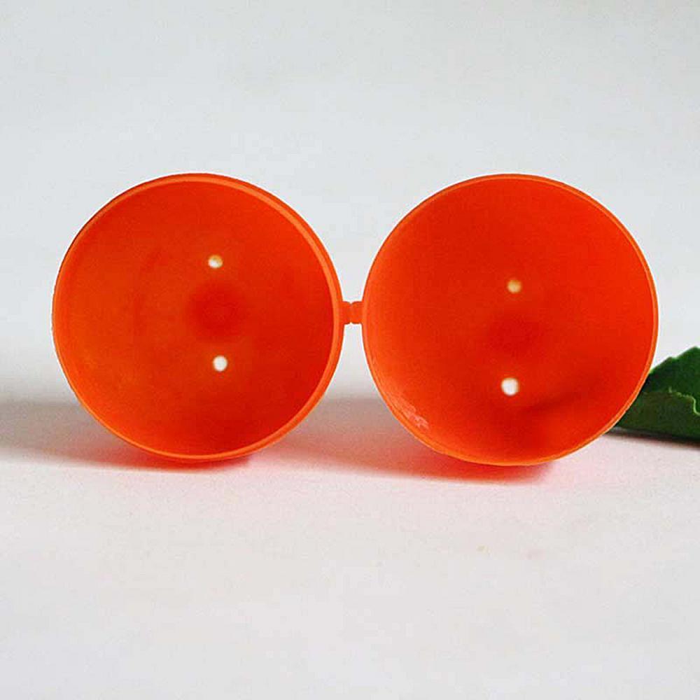 50Pcs Easter Empty Eggs Fillable Colorful Bright Easter Eggs Shell Toys Assorted Colors Easter Eggs Fake Eggs Easter Decoration