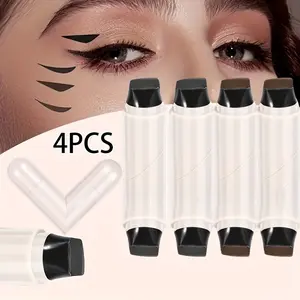 4-Piece Eye Liner Stamp Pen Set, 2 2, Perfect for Symmetrical Eyeliner, Ideal for Bare Makeup, Party Makeup, Tutorial Demonstrations