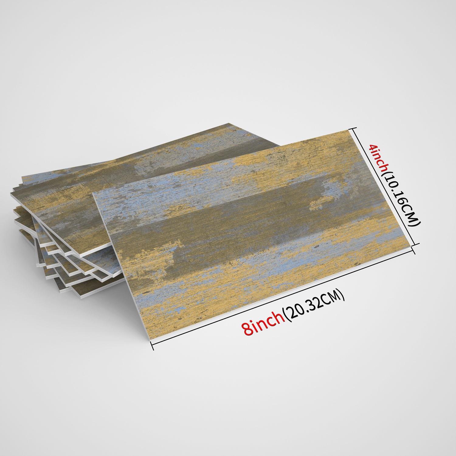 Marble Pattern Self-Adhesive Tiles Set of 16/32, Waterproof PVC Stickers for Bedroom TV Wall, Ideal for Kitchen and Bathroom Remodelling