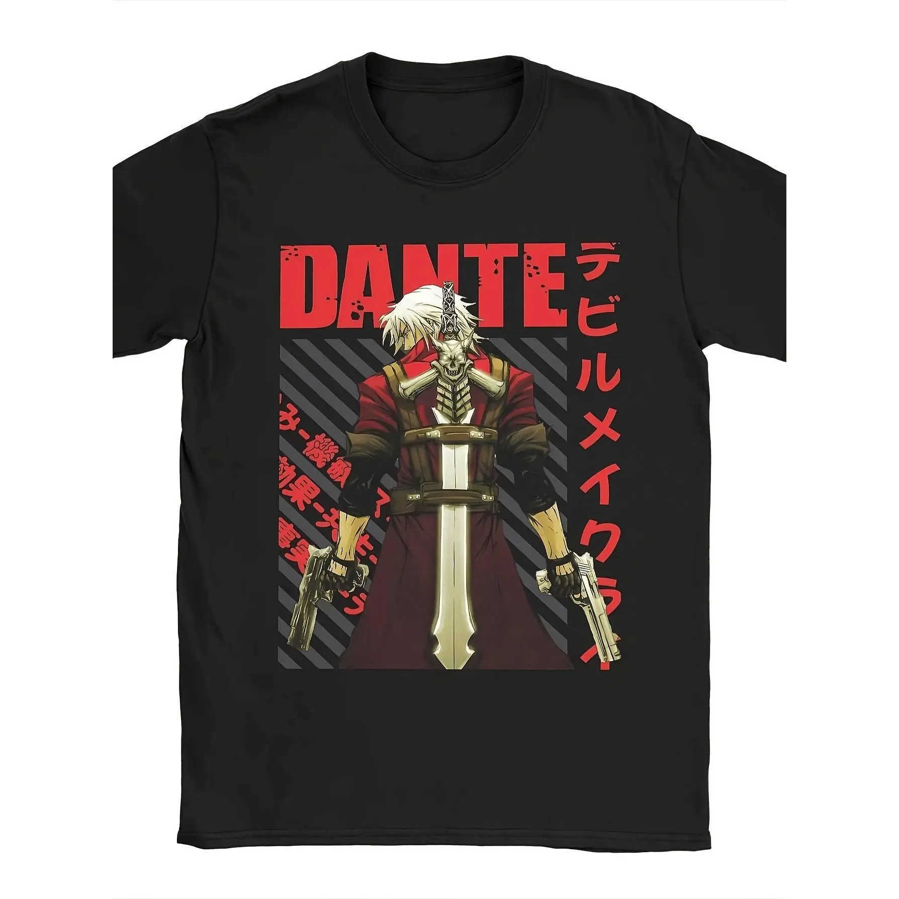 DMC Dante Game Mens Short-Sleeve Round Neck Stylish Casual T-Shirt, Menswear Garment, Sports & Outdoor Sports Top, Shortsleeve