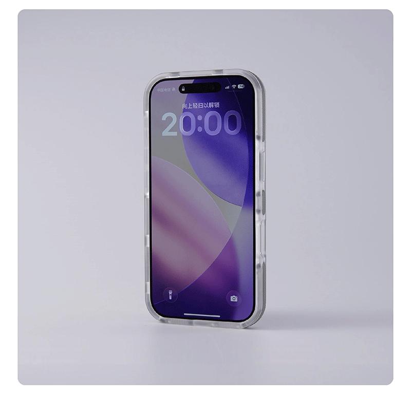 MagSafe Compatible iPhone  with Camera Stand & Shockproof Bumper |     Clear Protective Cover for iPhone 12 13 14 15 16 17 Pro Max Plus Air Anti-Scratch & Drop Protection mobile phone  soft female case dustproof phone case trendy aesthetic anti-fall fully