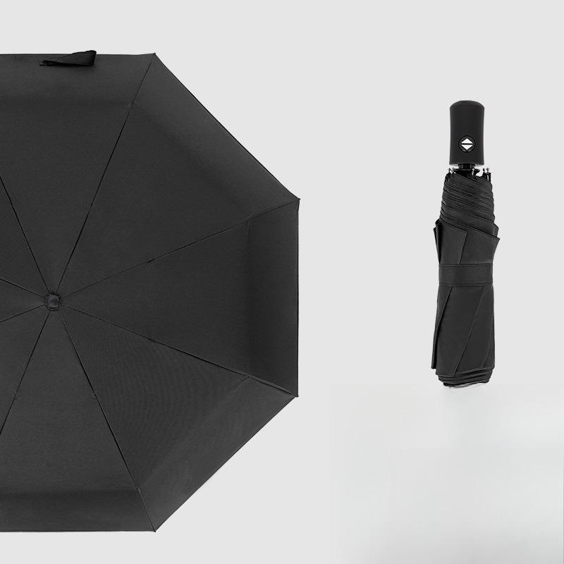 Large Automatic Folding Outdoor Umbrella, Windproof and UV Resistant Business Gift Umbrella, Durable and Compact Design for Rain or Shin