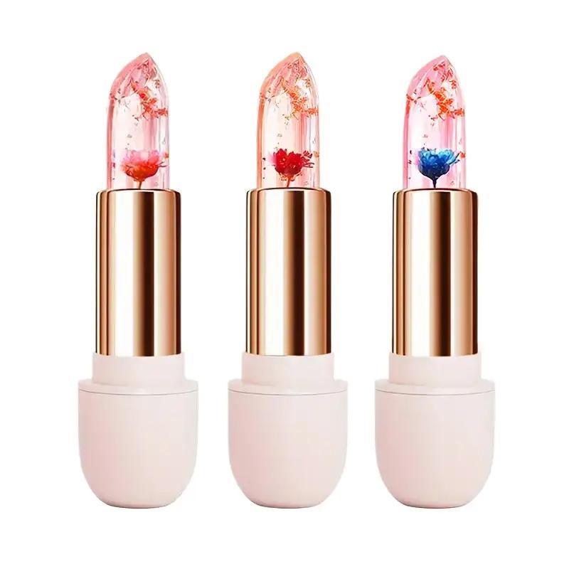 Juicy Temperature Color Changing Lipstick, Moisturizing Flower Lip Balm, Hydrating Lip Gloss for All Occasions Makeup #TOP PICKS