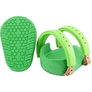 Knee Saver Knee Pads 43-114, Soft Foam Rubber Cushioned Knee Pads, Anti-Slip & Anti-Slide Ergonomic Knee Guards for Construction, Gardening & Repair Work