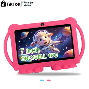 SummerWins 7-inch children's touchscreen tablet, expandable, quad core Android, high-definition resolution, dual cameras, WiFi Bluetooth compatible, parental control, no adapter