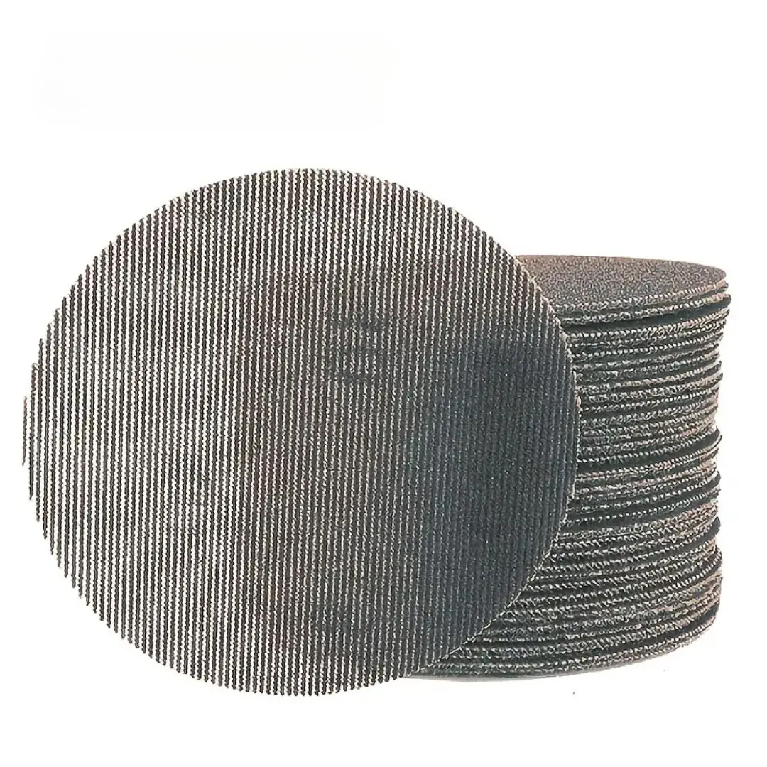 50 Sheets 5-Inch Grid Sandpaper, Grit 60#-400#, Dust-Free Grinding, Ideal for Drywall, Furniture Polishing, DIY Home Projects