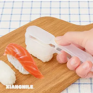 2pcs Sushi Mold Set, Handheld and Easy-to-Use for Making Mini Rolls, Practical & Cute Kitchen Baking Helper