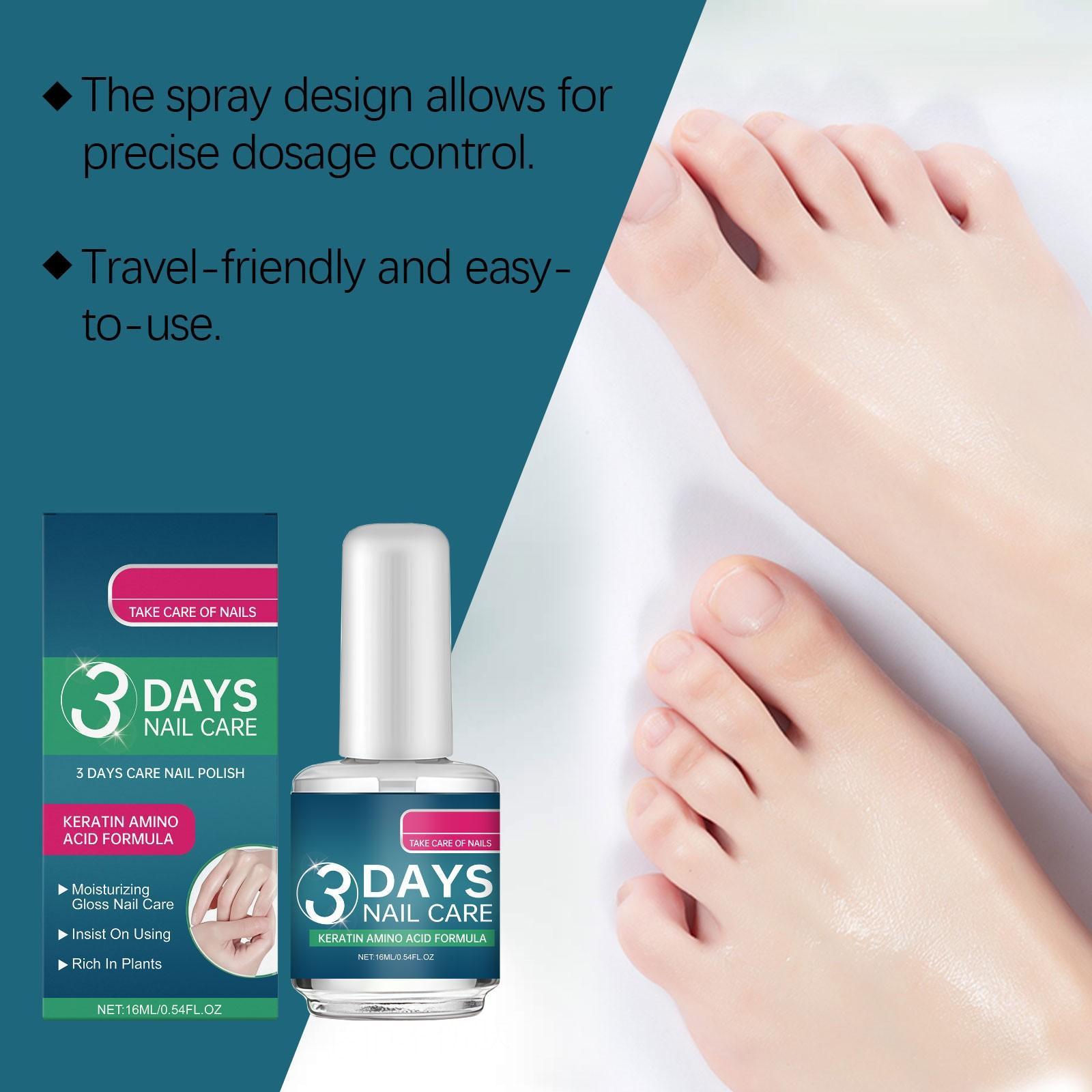 Nail Care Oil, Nail Strengthener Oil for Soft & Breakable Nails, Fast-Drying Formula That Prevents Peeling and Cracking, Strengthening Gel for Healthy Nails